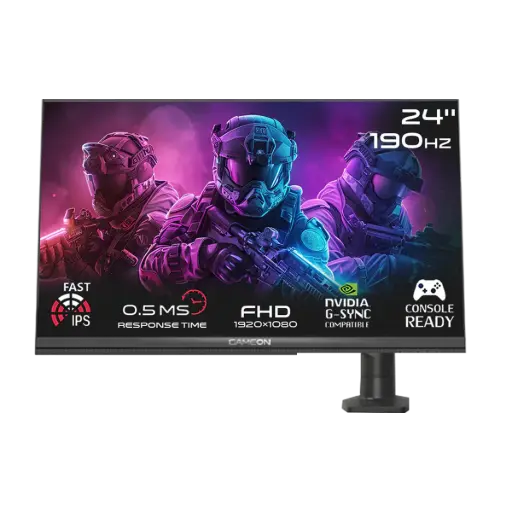 [DNA0034777] GAMEON Midnight Pro X 24" FHD 190Hz IPS Gaming Monitor - Black