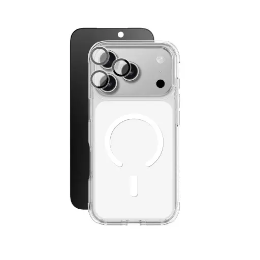 [DNA0034873] AmazingThing Radix 3-in-1 Bundle Protector for iPhone 17 Pro Max (MagSafe Case + Privacy Glass + AR Lens)