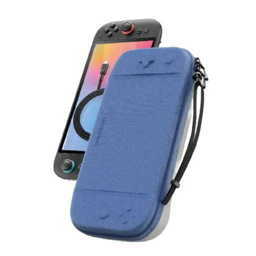 [DNA0034951] حقيبة حمل "أمايزينج ثينج بلاي شيلد EDC" لجهاز نينتندو سويتش 2 - لون أزرق