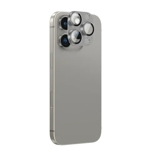 [DNA0034971] AmazingThing Aviation Alloy Lens Glass for iPhone 16 Pro / 16 Pro Max - Grey