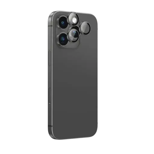 [DNA0034977] AmazingThing AR 3-Lens Camera Glass Protector for iPhone 16 Pro / 16 Pro Max - Black