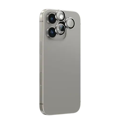 [DNA0034985] AmazingThing AR 3-Lens Camera Glass Protector for iPhone 16 Pro / 16 Pro Max - Grey