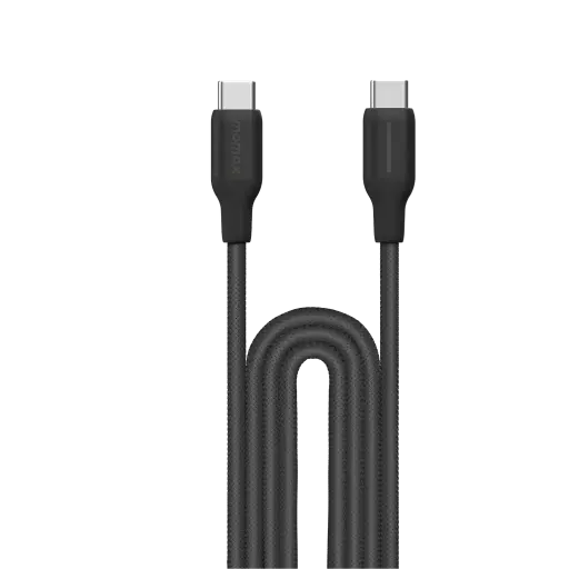 [DNA0035133] كابل "موماكس 1-لينك فلو" بمنفذ USB-C وقدرة 100 واط (3 متر) - لون أسود