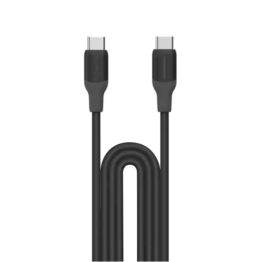[DNA0035172] كابل "موماكس 1-لينك فلو" بمنفذ USB-C وقدرة 60 واط (1.2 متر) - لون أسود