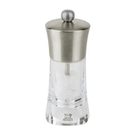 [DNA0040149] Peugeot Ouessant Salt Mill 14cm - Acrylic & Stainless Steel