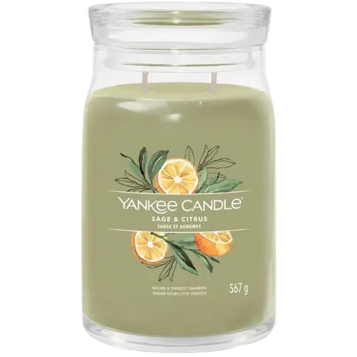 [DNA0040156] Yankee Candle Signature Large Jar - Sage & Citrus