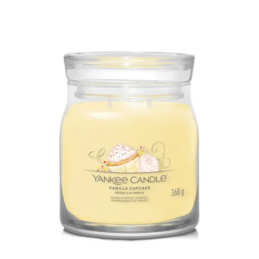 [DNA0040164] Yankee Candle Signature Medium Jar - Vanilla Cupcake