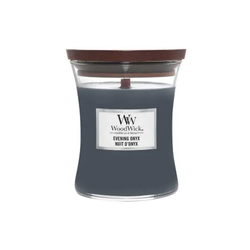 [DNA0040199] WoodWick Hourglass Medium Candle - Evening Onyx