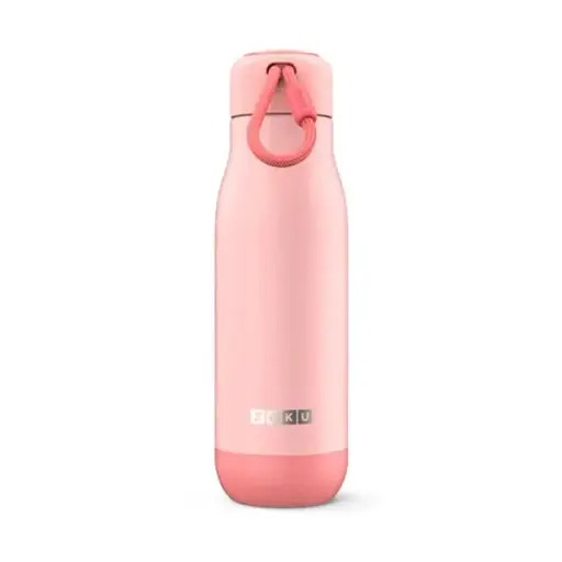 [DNA0040303] Zoku Vacuum Insulated Stainless Steel Bottle 500ml - Pink