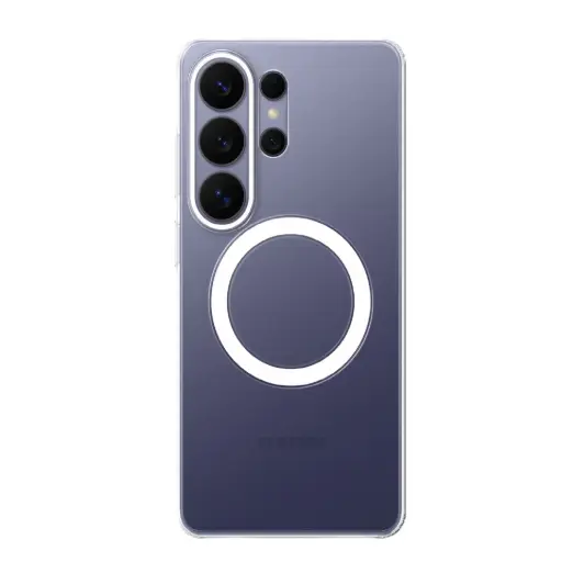 [DNA0040397] غطاء حماية "سامسونج جالكسي S26 ألترا" الشفاف بميزة المغناطيس - بلون شفاف