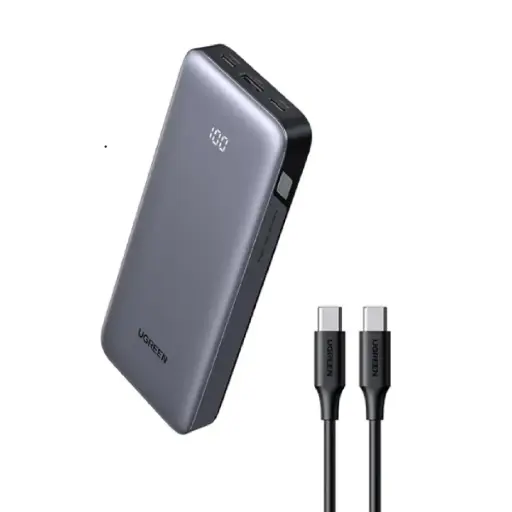 [DNA0041176] UGREEN Nexode 20000mAh 30W Power Bank, 2x USB-C + USB-A - Gray