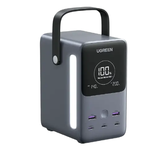[DNA0041182] يوغرين (Nexode) بنك طاقة (Power Bank) بسعة 48000 مللي أمبير وقوة 300 واط مع شاشة عرض رقمية ذكية