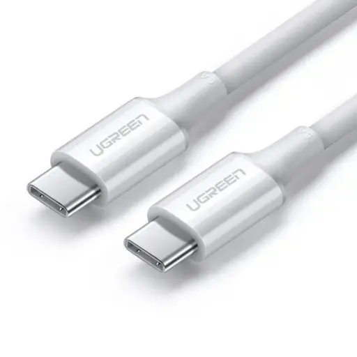 [DNA0041223] UGREEN USB-C to USB-C Cable, 100W/5A, 1m - White