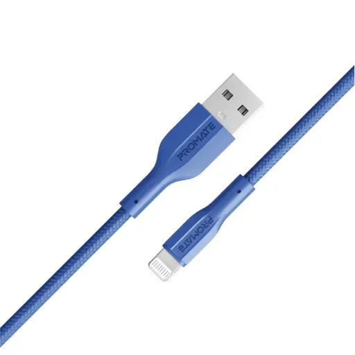 [DNA0041343] Promate XCord-Ai USB-A to Lightning Cable 1m - Navy