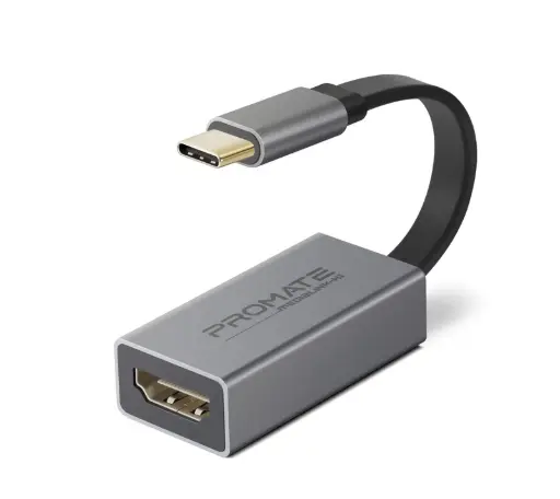 [DNA0041494] Promate MediaLink-H1 USB-C to HDMI 4K Adapter - Grey