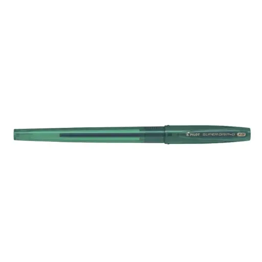 [DNA0041553] بايلوت (Super Grip G) قلم حبر جاف بغطاء، 1.6 ملم عريض جداً - أخضر - BPS-GG-XB-G