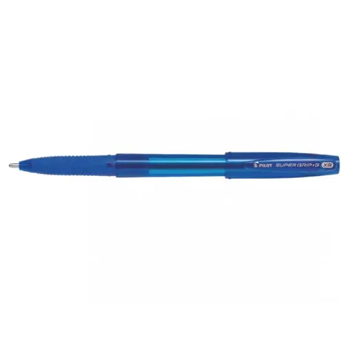 [DNA0041555] PILOT Super Grip G Cap-Type Ballpoint Pen 1.6mm Extra Broad - Blue - BPS-GG-XB-L