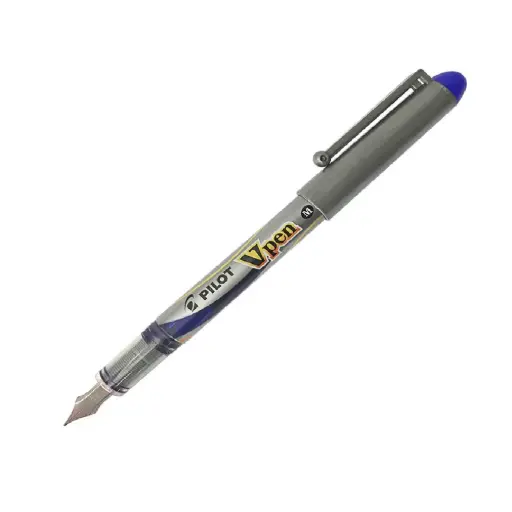 [DNA0041563] بايلوت (V-Pen) قلم حبر سائل للاستخدام لمرة واحدة، سن متوسط - أزرق - SVP-4M-L