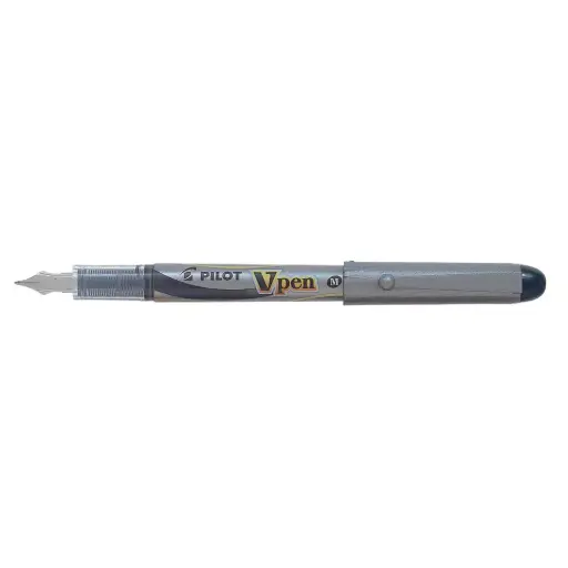 [DNA0041565] بايلوت (V-Pen) قلم حبر سائل للاستخدام لمرة واحدة، سن متوسط - أسود - SVP-4M-B