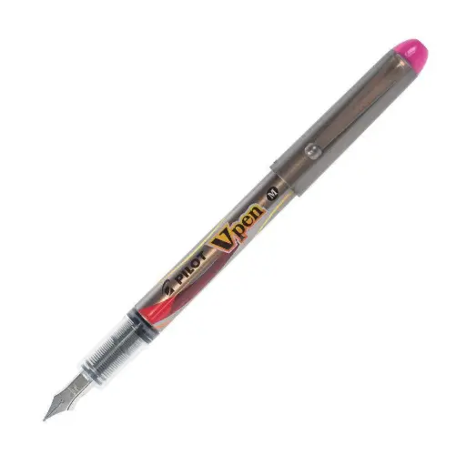 [DNA0041569] بايلوت (V-Pen) قلم حبر سائل للاستخدام لمرة واحدة، سن متوسط - وردي - SVP-4M-P