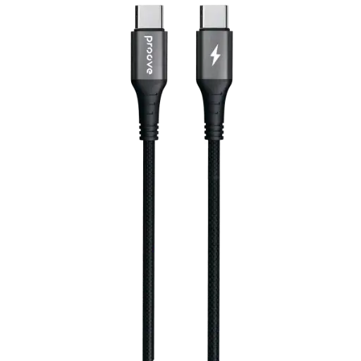 [DNA0041641] Proove Cable WireX Type-C to Type-C 60W (1m) - Black