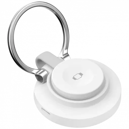 [DNA0041675] بروفي (Proove Knocker 2-in-1) شاحن لاسلكي مغناطيسي (Qi2) بنظام 2 في 1 - أبيض