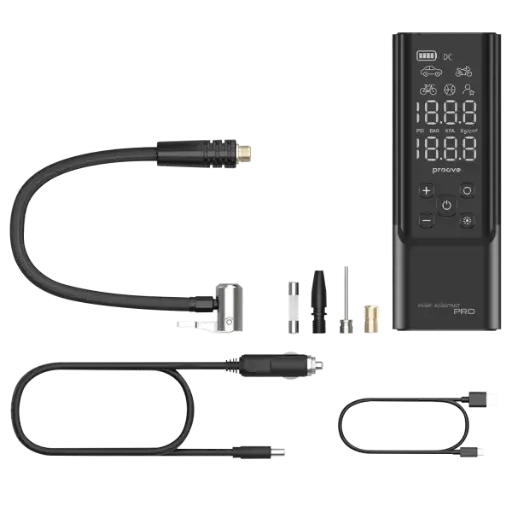 [DNA0041710] بروفي (Proove Pump Assistant Pro) مضخة هواء محمولة - أسود