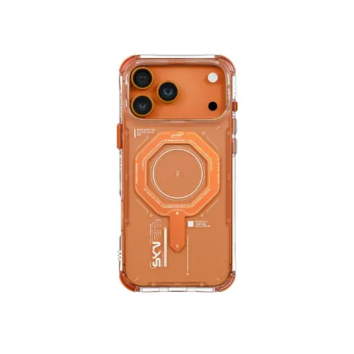 [DNA0041965] Skinarma MAGMA Mag-Charge Case for iPhone 17 Pro Max - Orange