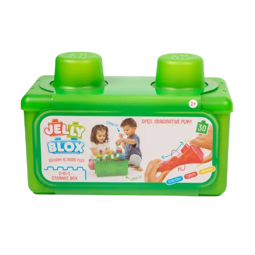 [DNA0042505] Jelly Blox Stash & Stack 2-in-1 Storage Case