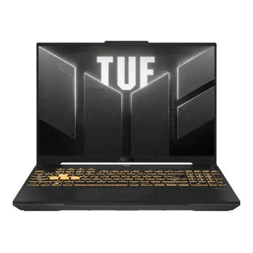 [DNA0042906] آسوس تاف جيمنج F16 (FX607VJB-RL103) - معالج Core 5 210H، ذاكرة عشوائية 16 جيجابايت، وحدة تخزين 512 جيجابايت SSD، كرت شاشة RTX 3050 سعة 6 جيجابايت، شاشة 16 بوصة WUXGA بتردد 144 هرتز، لون رمادي