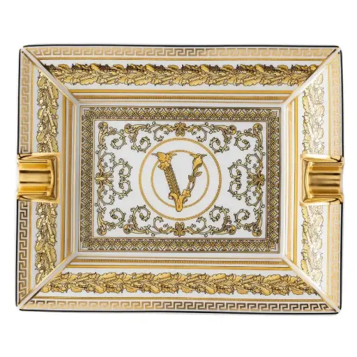 [DNA0043185] فرزاتشي باي روزنتال (Versace by Rosenthal) منفضة سجائر مقاس 16 سم V-17