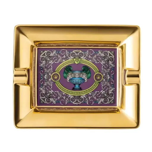 [DNA0043195] فرزاتشي باي روزنتال (Versace by Rosenthal) منفضة سجائر مقاس 13 سم V-66