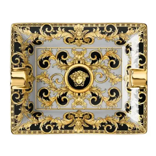 [DNA0043197] فرزاتشي باي روزنتال (Versace by Rosenthal) منفضة سجائر مقاس 13 سم V-47