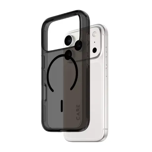 [DNA0043264] CARE by PanzerGlass Urban Explorer Case Smokey with Black MagSafe - iPhone 17 Pro