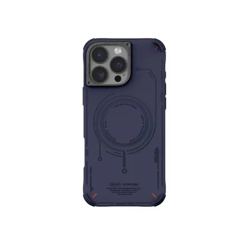 [DNA0043304] Skinarma Mecha Mag-Charge Case for iPhone 16 Pro 6.3 - Navy Blue