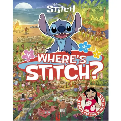 [DNA0045391] Where's Stitch?: A Disney search-and-find activity book