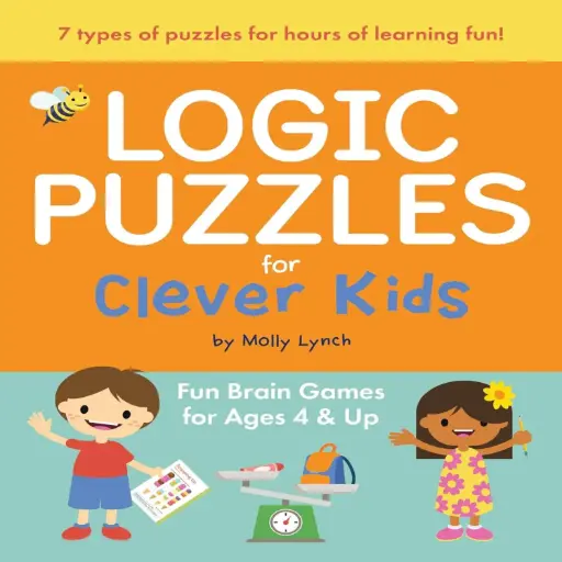 [DNA0045417] Logic Puzzles for Clever Kids: Fun Brain Games for Ages 4 & Up