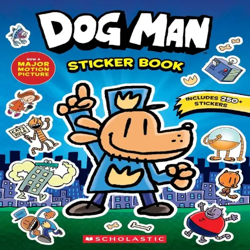 [DNA0045427] Dog Man Movie Sticker Book