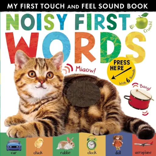 [DNA0045533] Noisy First Words: My First Touch and Feel Sound Book