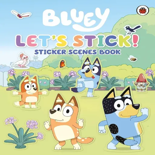 [DNA0045577] Bluey: Let's Stick!: Sticker Scenes Book