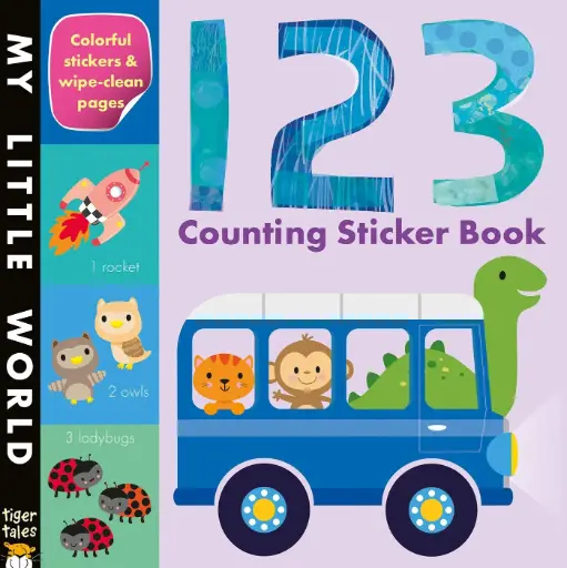 [DNA0045739] 123 Counting Sticker Book