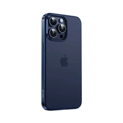 [DNA0045987] Green Lion Lion Delgado PC Case for iPhone 15 Pro Max - Blue