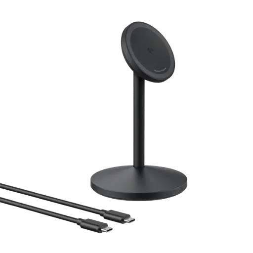 [DNA0046052] Anker MagGo Wireless Charger Single Stand 15W Qi2 - Black