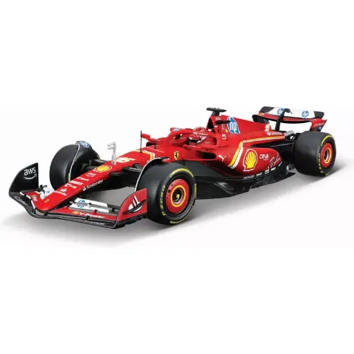 [DNA0046430] Bburago 1:18 Ferrari Formula - SF24 (2024 Imola Italy Emilia Romagna