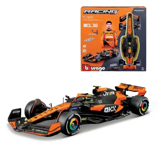 [DNA0046458] Bburago 1:24 McLaren Team MCL38 You Build It (#81)