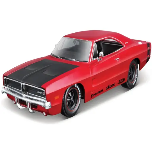 [DNA0046606] Maisto Tech 1:25 Des ign Classic Muscle - 1969 Dodge Charger R/T