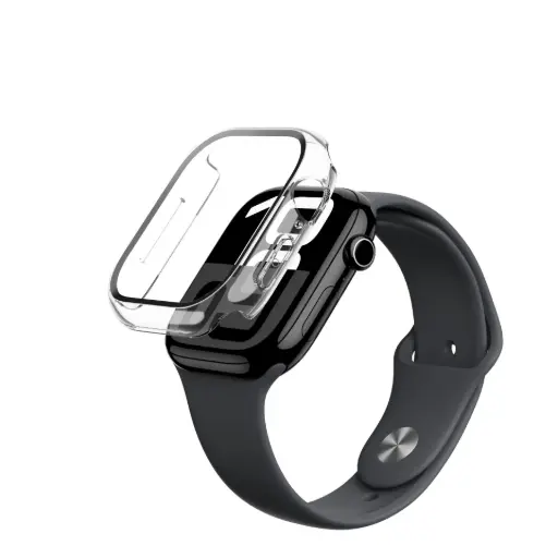 [DNA0052226] AmazingThing Radix Glass With Case For Apple Watch Series 10 46Mm - Clear