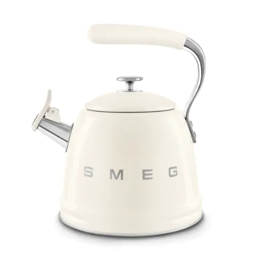 [DNA0052974] Smeg 50's Style Whistling Kettle 2.3L – Cream