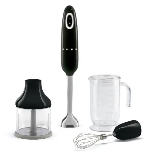 [DNA0053992] Smeg 50's Style Hand Blender with Accessories – Black