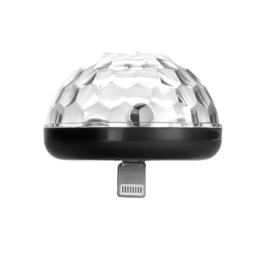 [DNA0054017] Kikkerland iPhone Disco Light Black